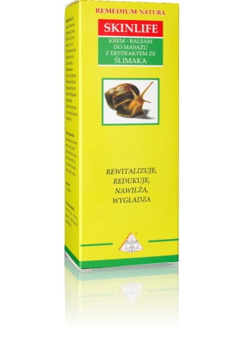 Skinlife Krem ze śluzem ślimaka Remedium, 80ml - sanvital.pl