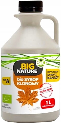 Big Nature BIO Syrop Klonowy z Kanady Mix Brands, 1l - sanvital.pl