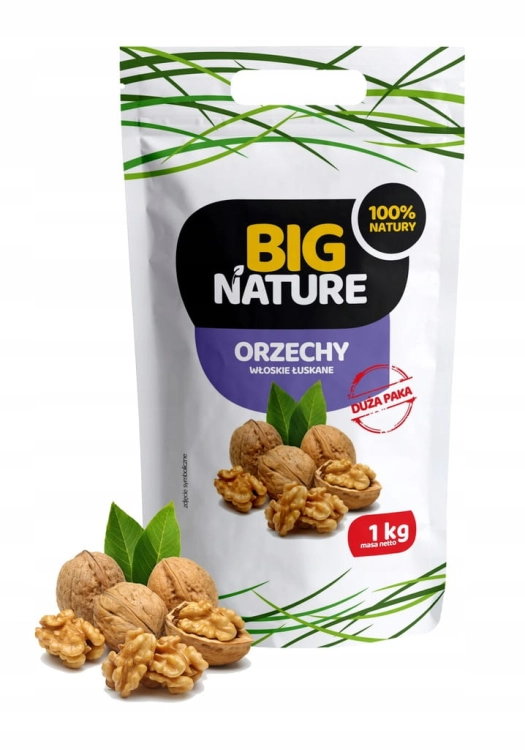 Orzechy włoskie łuskane Big Nature, 1kg - sanvital.pl