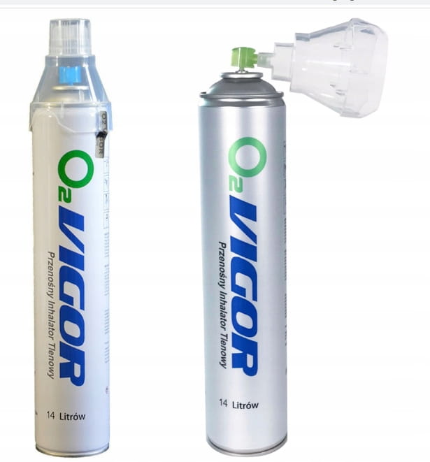 Tlen medyczny inhalacyjny 99% maska 14 litrów, 1 sztuka - sanvital.pl