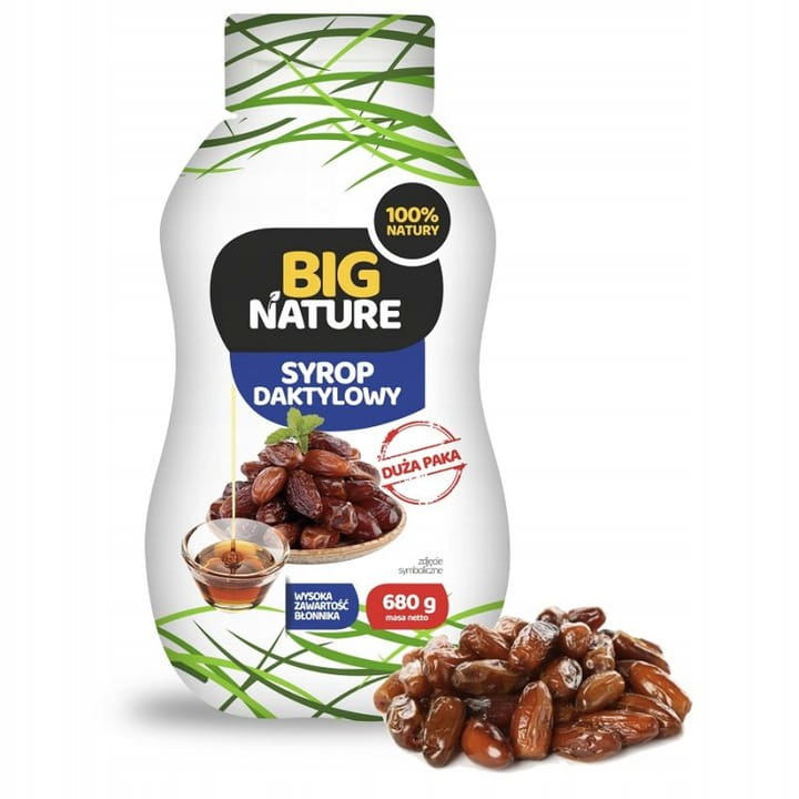 Syrop daktylowy zamiennik cukru Big Nature, 680 g- sanvital.pl