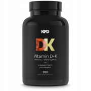 KFD Witamina D3 + K2, (MK-7 Z NATTO), 200 kapsułek - sanvital.pl