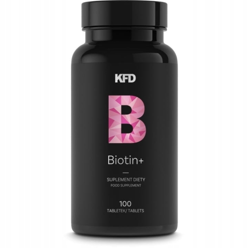 KFD Biotin Complex Biotyna, Cynk, Selen, 100 tabletek - sanvital.pl