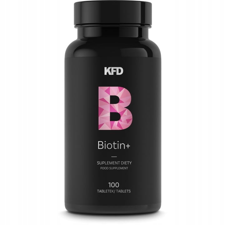 KFD Biotin Complex Biotyna, Cynk, Selen, 100 tabletek - sanvital.pl