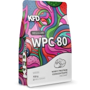 KFD Regular WPC 80 Białko serwatkowe o smaku lody waniliowe, 750g - sanvital.pl