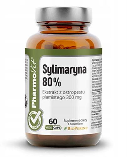 Sylimaryna 80% 300 mg ostropest Pharmovit, 60 kapsułek - sanvital.pl
