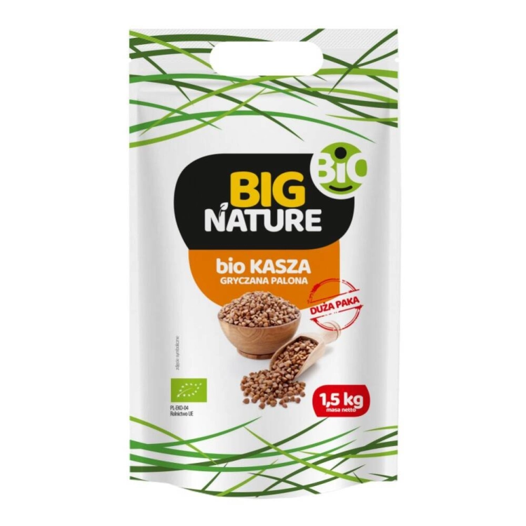 Kasza gryczana palona BIO Big Nature, 1,5 kg - sanvital.pl