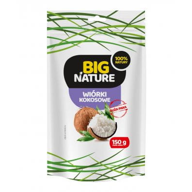 Wiórki kokosowe Big Nature, 150g - sanvital.pl