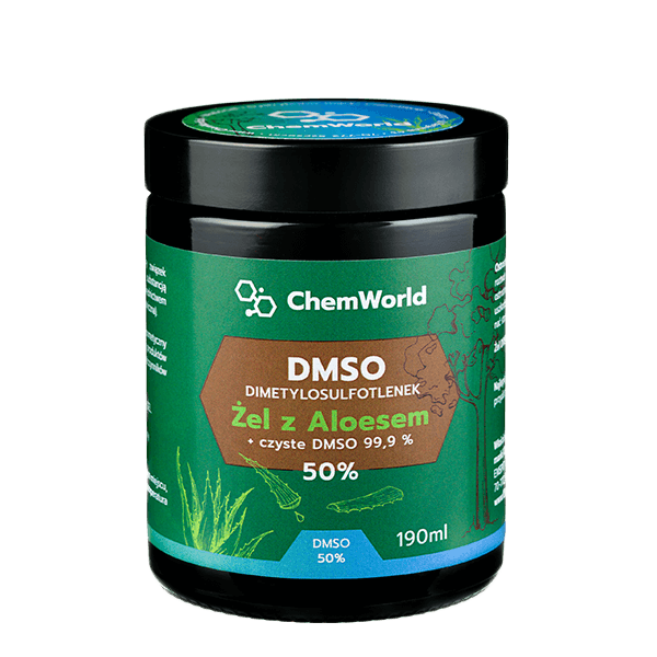 Żel DMSO 50% z Aloesem ChemWorld, 190 ml - SANVITAL.PL