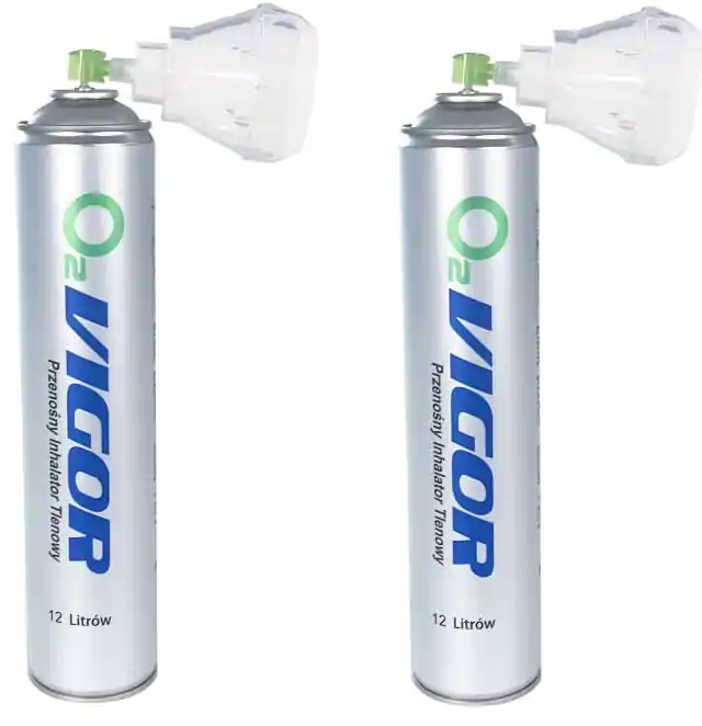 Elmar Tlen inhalacyjny 99% maska, 14 litrów 2 sztuki