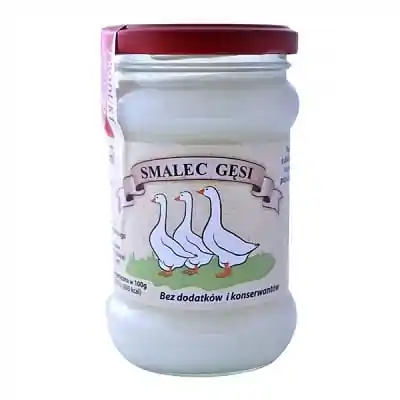 Smalec gęsi 100% czysty zdrowy świeży Desmal, 300 ml - sanvital.pl
