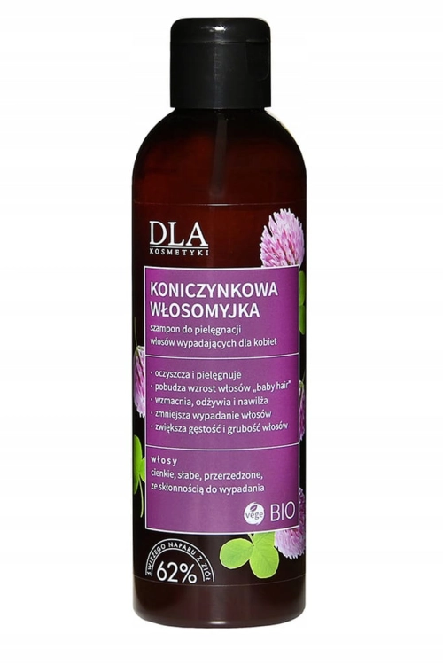 DLA Koniczynkowa Włosomyjka Szampon przeciw wypadaniu, 200 ml - sanvital.pl