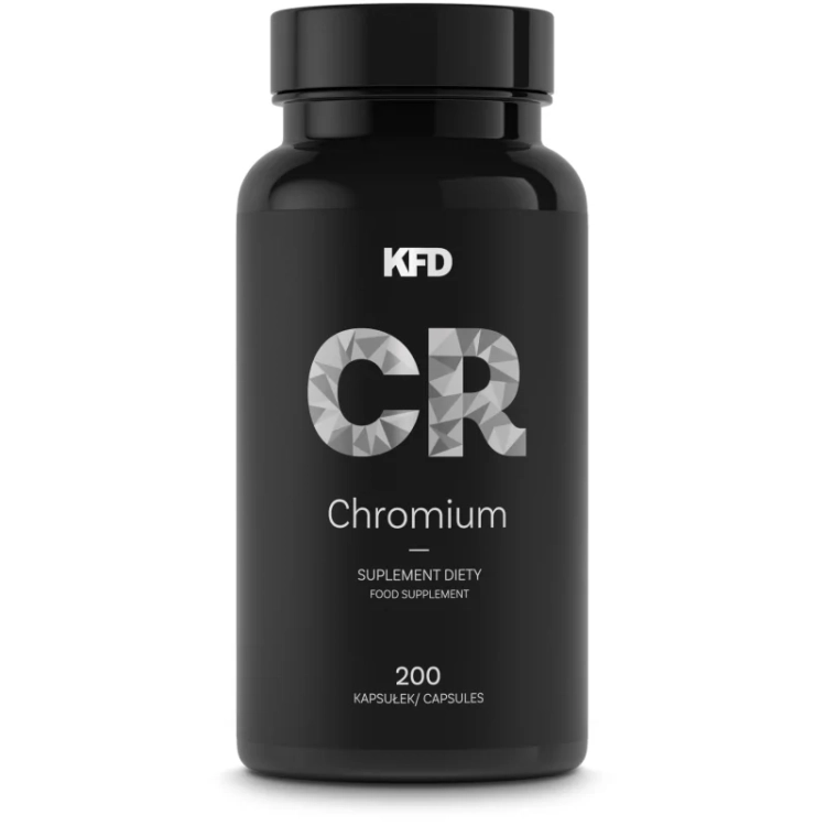 KFD Chromium pikolinian chromu, 200 kapsułek - sanvital.pl