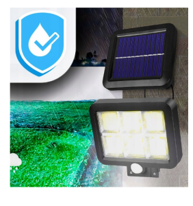 Lampa Solarna z Czujnikiem Ruchu Zmierzch Led Zewnętrzna Ogrodowa PILOT