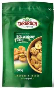 Targroch Bób prażony - solony 500g