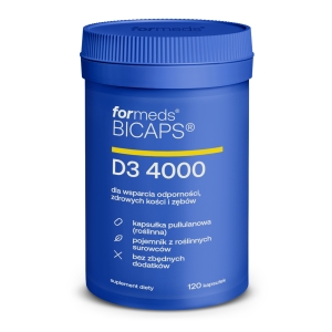  ForMeds BICAPS Witamina D3 4000 IU 120 kapsułek