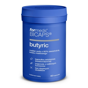  ForMeds BICAPS Butyric Maślan Sodu 60 kapsułek