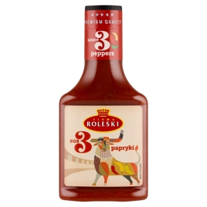 Roleski Sos 3 Papryki 360g