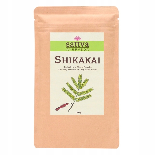 Sattva Ziołowy Proszek Do Mycia Włosów SHIKAKAI 100g