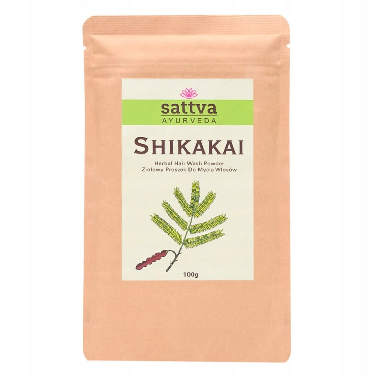 Sattva Ziołowy Proszek Do Mycia Włosów SHIKAKAI 100g