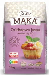 ToTa! Mąka Orkiszowa Jasna typ 650 1kg
