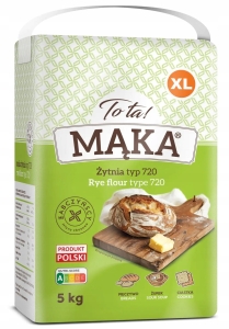 ToTa! Mąka Żytnia typ 720 5kg