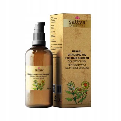 Sattva Vitalising Ziołowy Olejek Rewitalizujący Na Porost Włosów 100ml