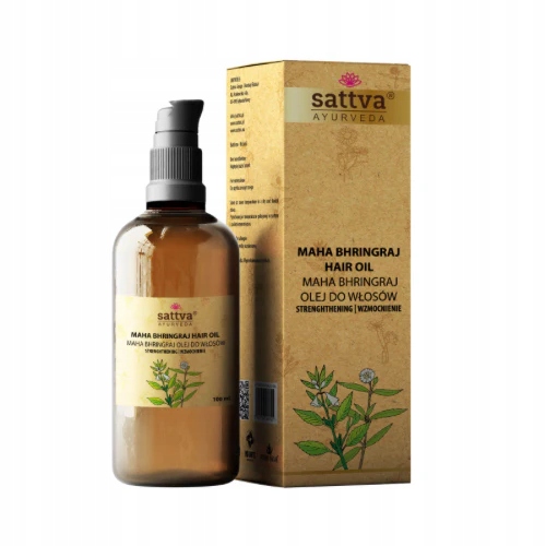Sattva MAHA BHRINGRAJ Olej Do Włosów 100ml