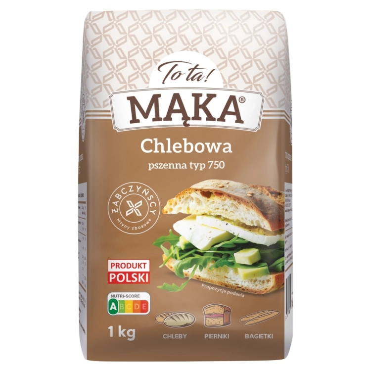 ToTa! Mąka Pszenna Chlebowa typ 750 1kg