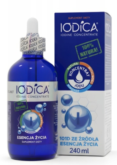 IODICA naturalny koncentrat jodu 240ml