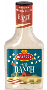  Roleski Sos Ranch sos majonezowy z dodatkiem śmietany i ziół 295g