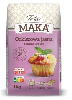 ToTa! Mąka Orkiszowa Jasna typ 650 1kg