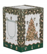 DUO Kubek classic w pudełku z kokardą TREE SPARKLE