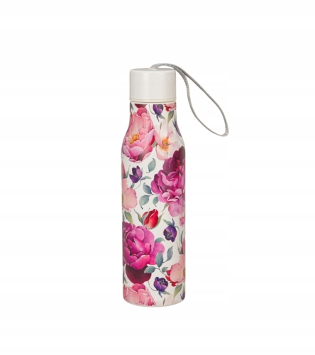 DUO Butelka termiczna SPRING ROSES WHITE