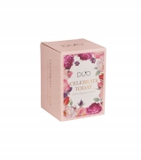 DUO Kubek termiczny SPRING ROSES WHITE