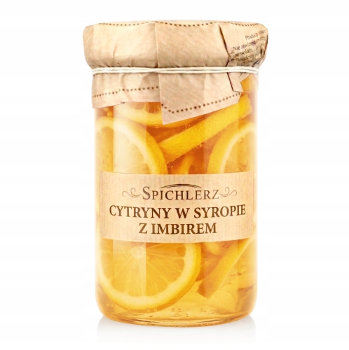 Spichlerz - Cytryny w syropie z imbirem 510 g