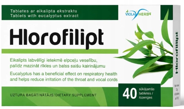 Aram Chlorofillipt - 40 tabletek do ssania