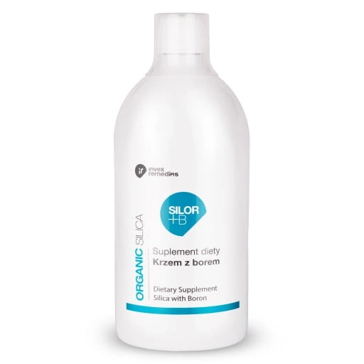 Organiczny Krzem z borem do picia SILOR+B  INVEX, 1l - sanvital.pl
