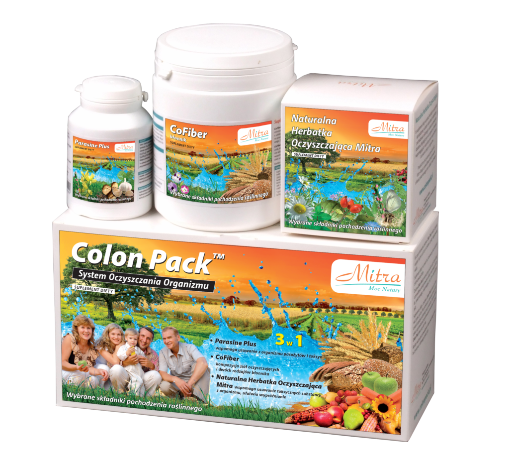 Набор для очищения Mitra Colon Pack, капсулы, порошок и травяной чай
